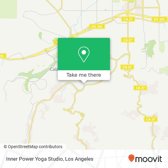 Mapa de Inner Power Yoga Studio