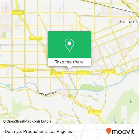 Donmyer Productions map