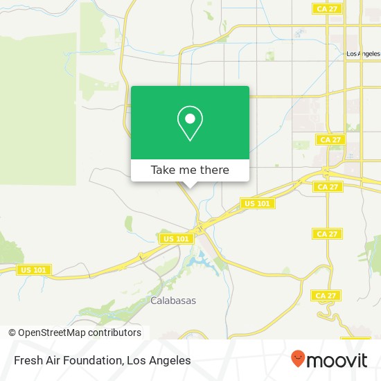 Fresh Air Foundation map