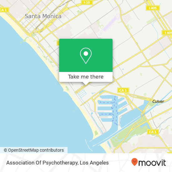 Association Of Psychotherapy map