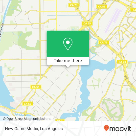 New Game Media map