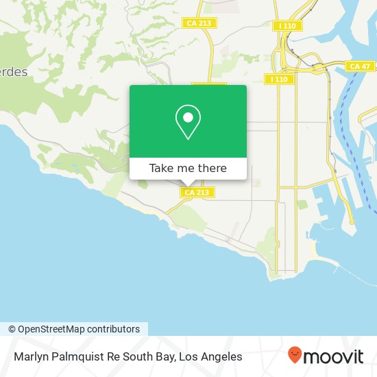 Mapa de Marlyn Palmquist Re South Bay