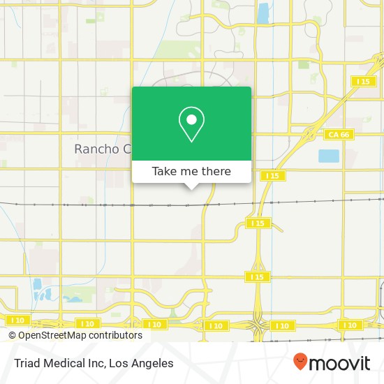 Triad Medical Inc map