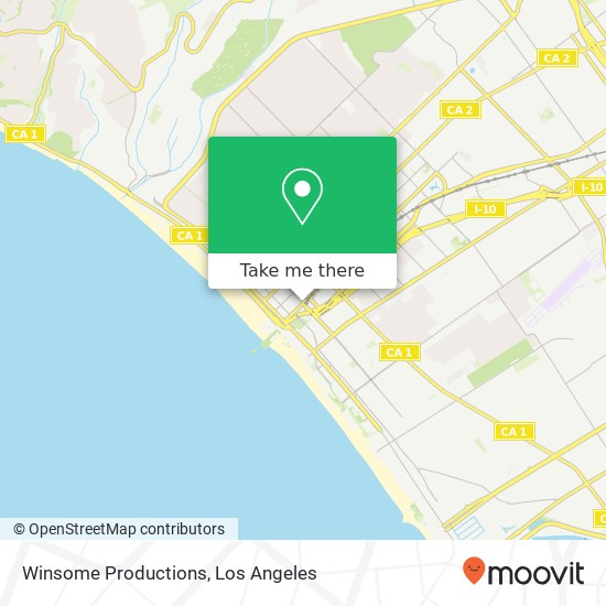 Winsome Productions map