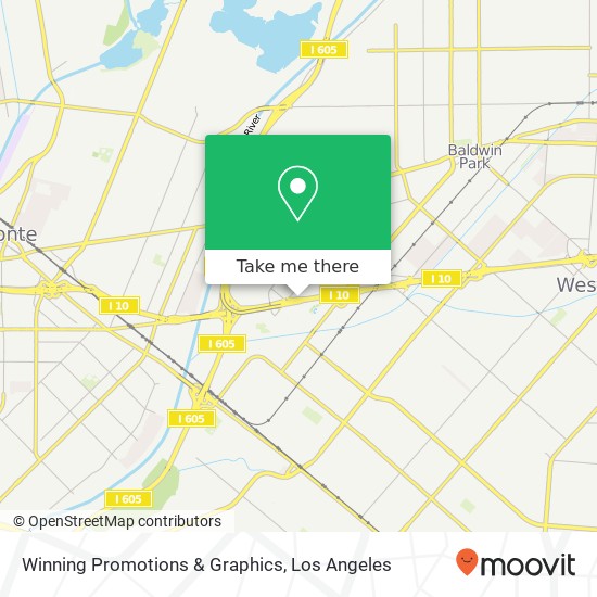 Winning Promotions & Graphics map