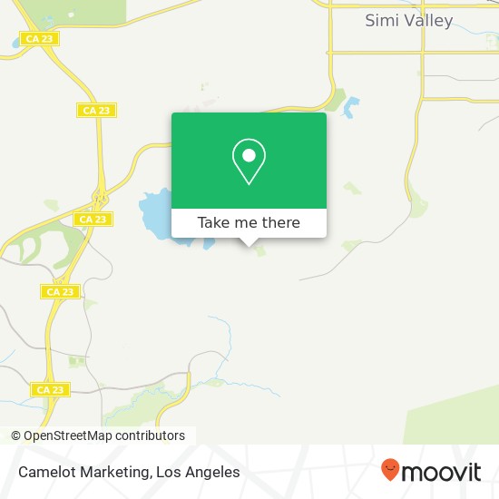 Camelot Marketing map