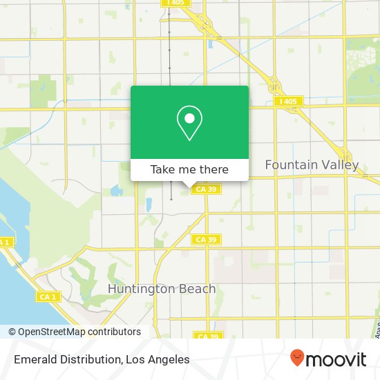 Mapa de Emerald Distribution