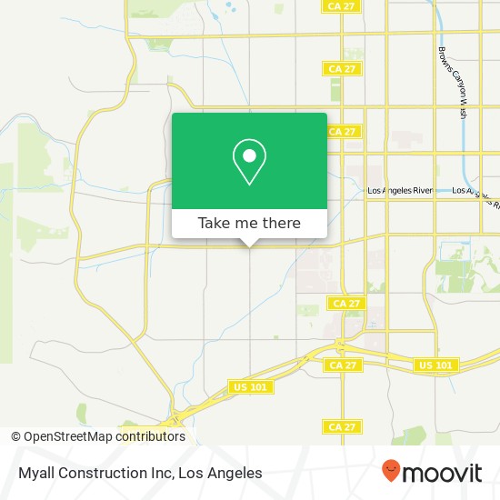 Myall Construction Inc map