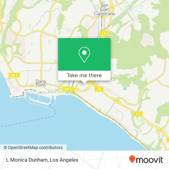 L Monica Dunham map