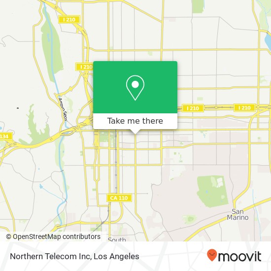 Northern Telecom Inc map