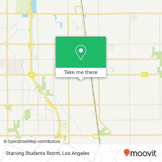 Starving Students Rstrnt map
