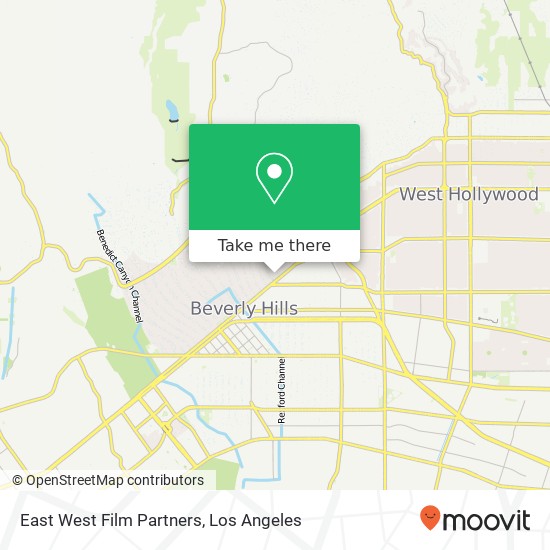 Mapa de East West Film Partners