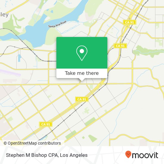 Stephen M Bishop CPA map