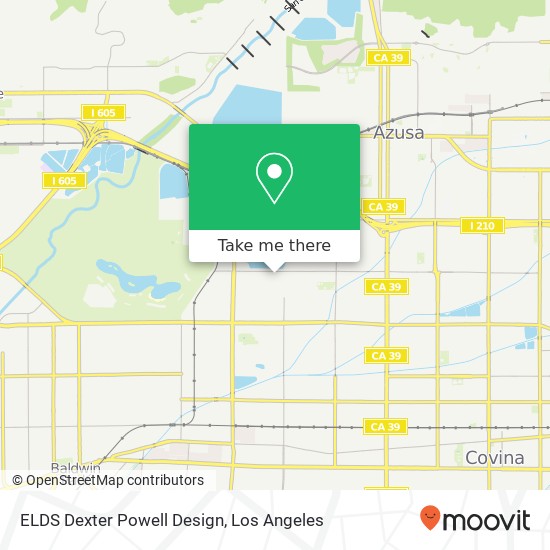 ELDS Dexter Powell Design map