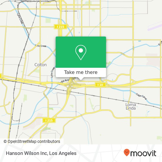 Hanson Wilson Inc map