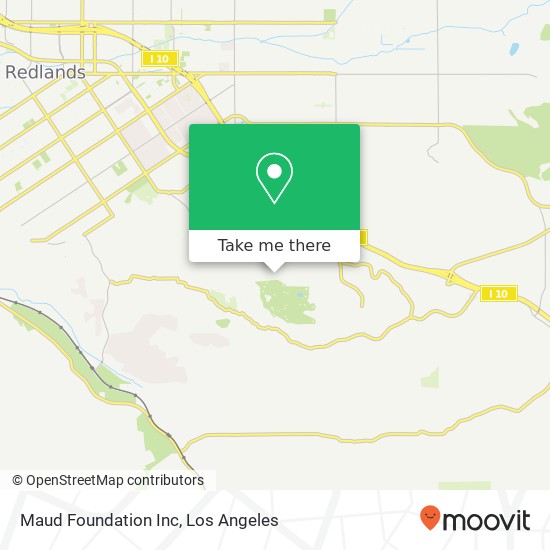 Maud Foundation Inc map
