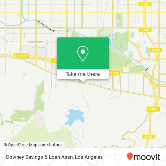 Downey Savings & Loan Assn map