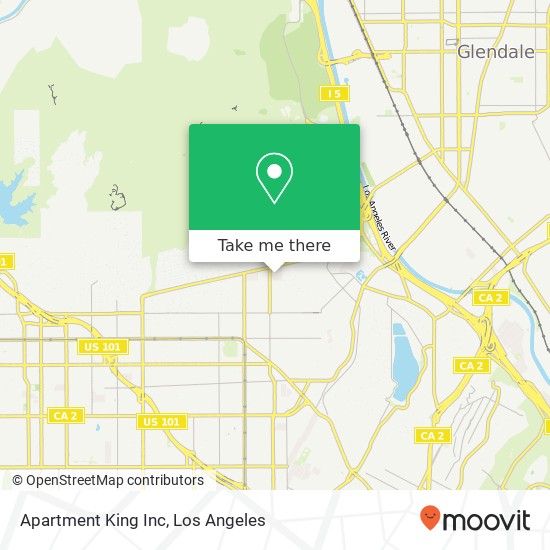 Mapa de Apartment King Inc