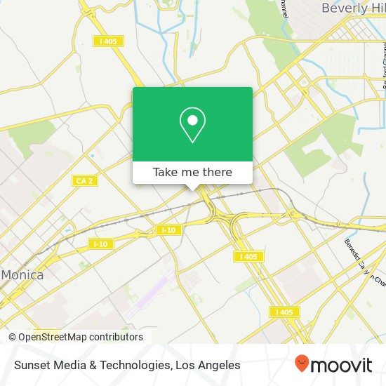 Sunset Media & Technologies map