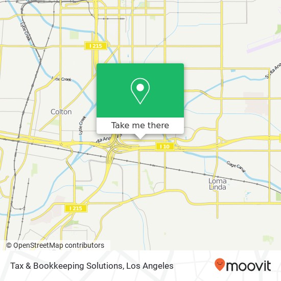 Mapa de Tax & Bookkeeping Solutions