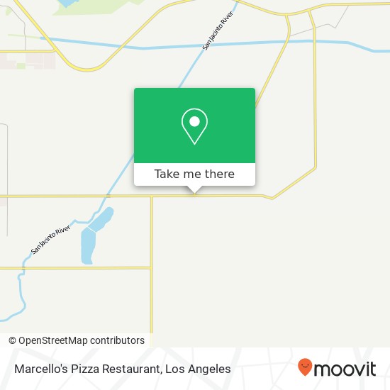 Marcello's Pizza Restaurant map