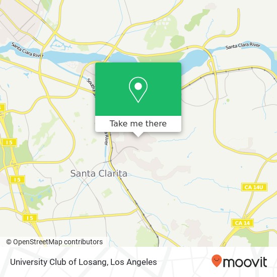 University Club of Losang map