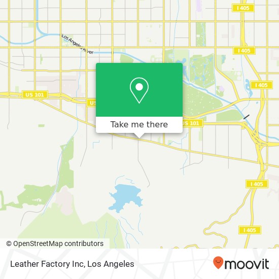 Leather Factory Inc map