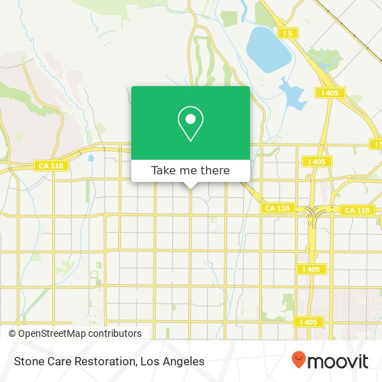 Stone Care Restoration map