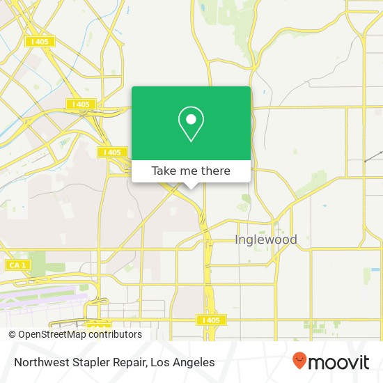 Mapa de Northwest Stapler Repair