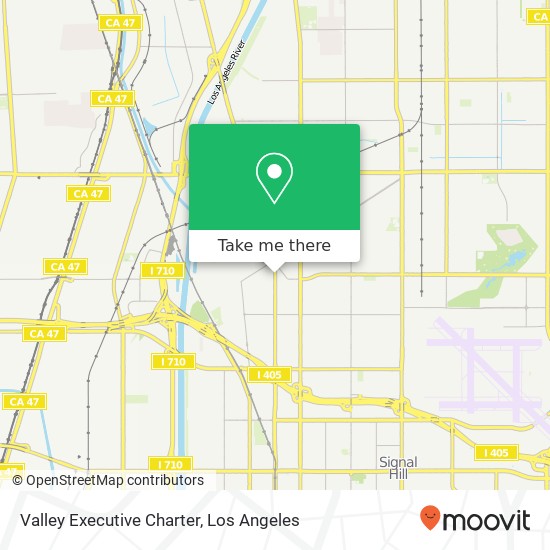 Valley Executive Charter map