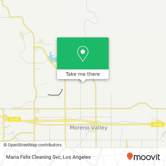 Mapa de Maria Felix Cleaning Svc