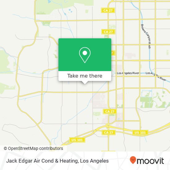 Jack Edgar Air Cond & Heating map