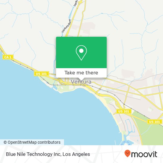 Blue Nile Technology Inc map