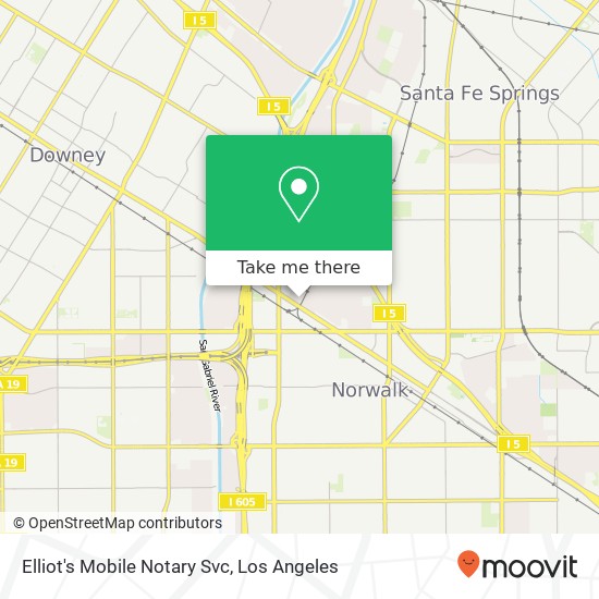 Elliot's Mobile Notary Svc map