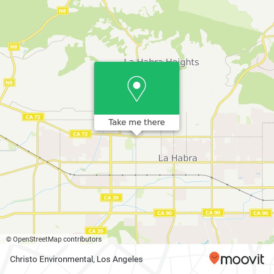 Mapa de Christo Environmental