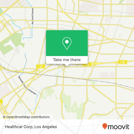 Healthcar Corp map