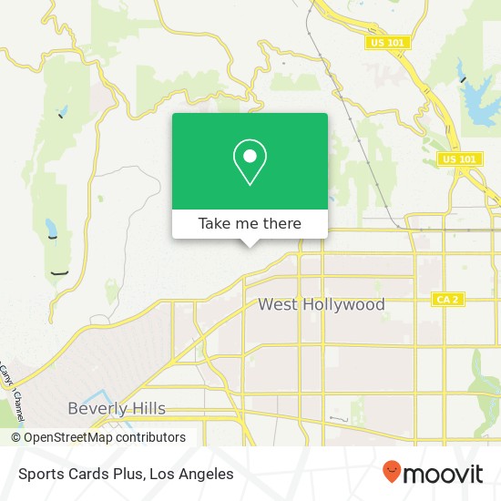 Sports Cards Plus map