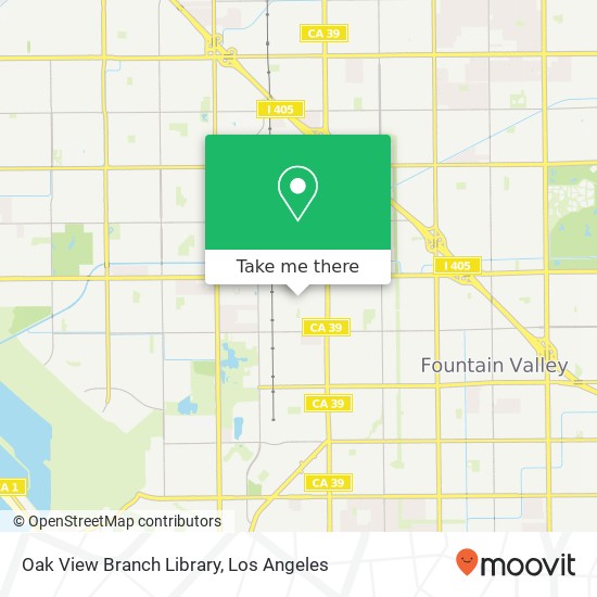 Mapa de Oak View Branch Library