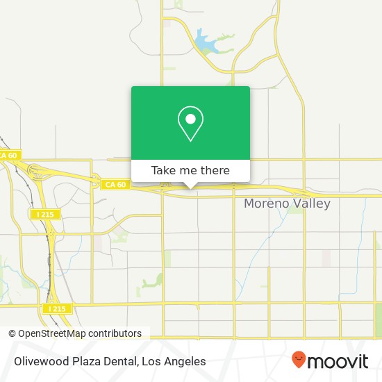 Olivewood Plaza Dental map