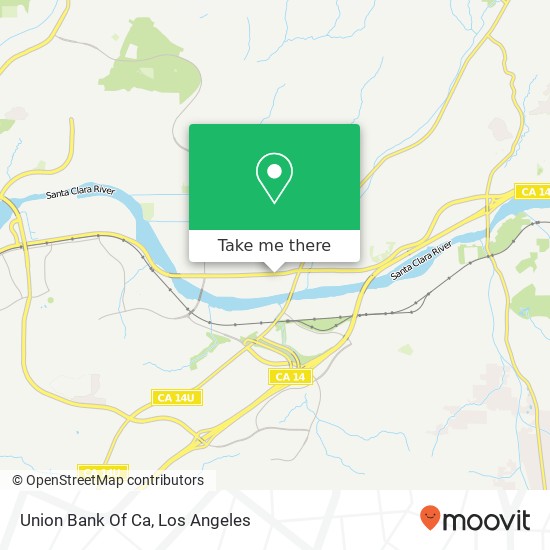 Union Bank Of Ca map