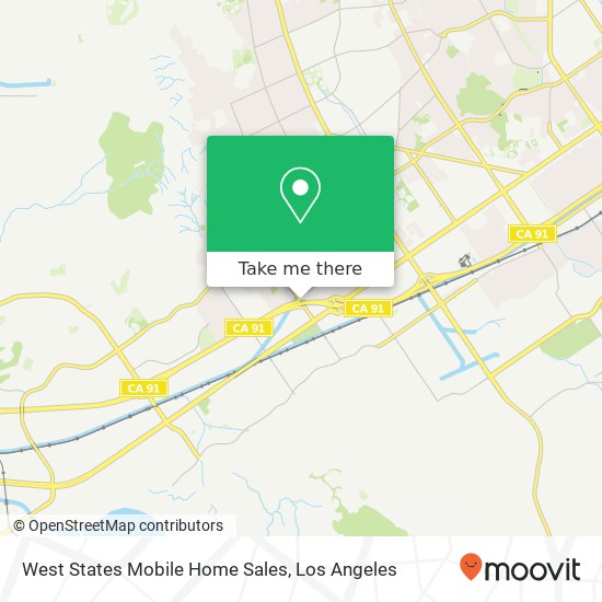 West States Mobile Home Sales map