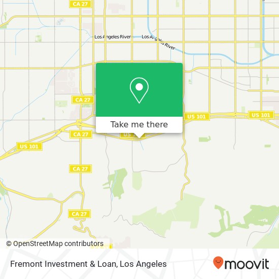 Mapa de Fremont Investment & Loan