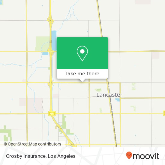 Crosby Insurance map