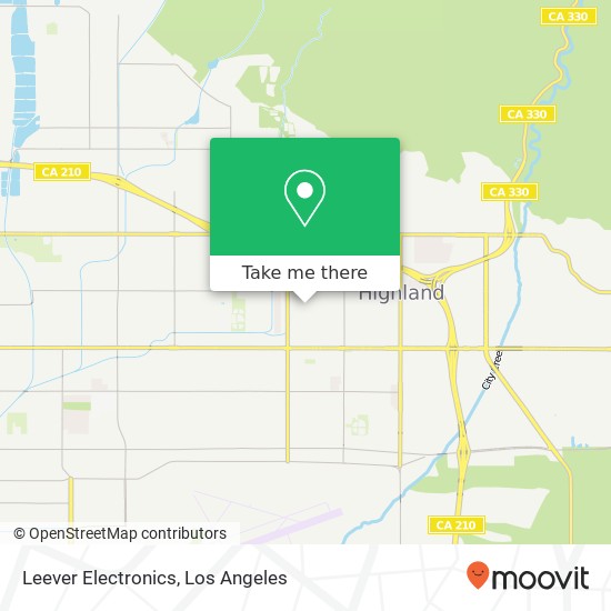 Leever Electronics map