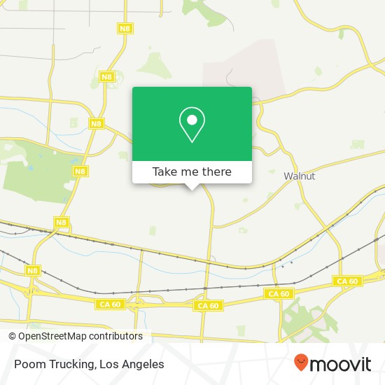 Poom Trucking map