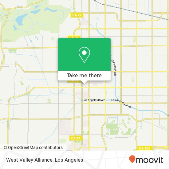 Mapa de West Valley Alliance