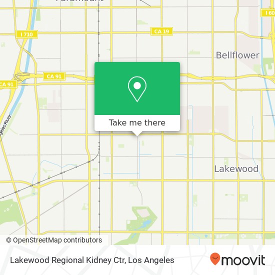 Lakewood Regional Kidney Ctr map