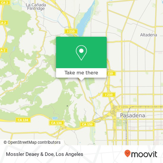 Mossler Deaey & Doe map