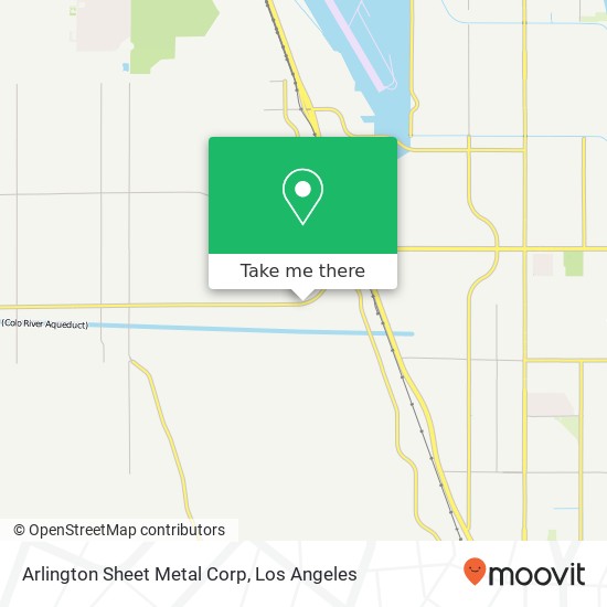 Arlington Sheet Metal Corp map
