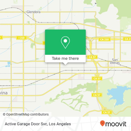 Active Garage Door Svc map